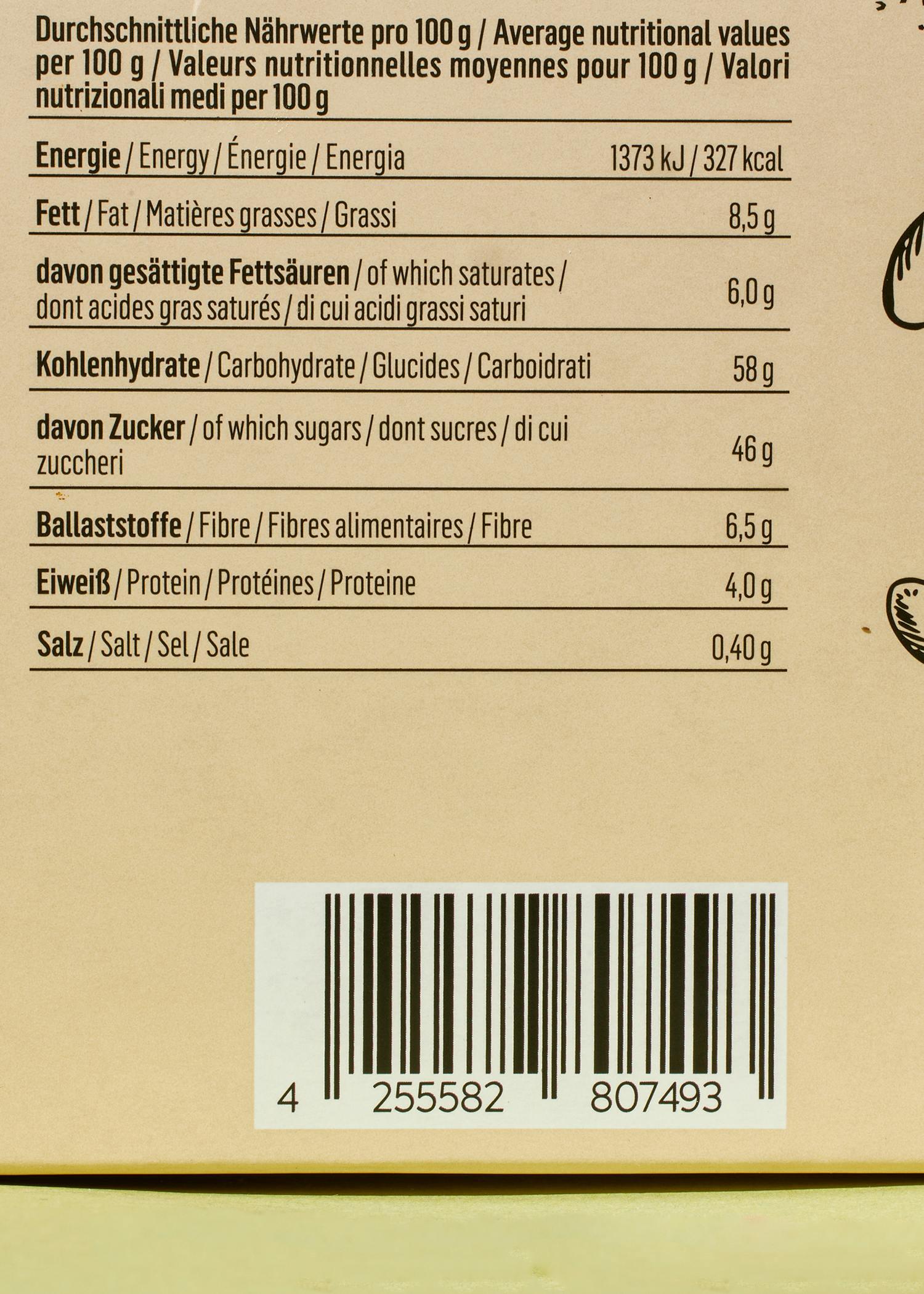 Barretta raw al mango e chia | 20 x 50 g 7/7