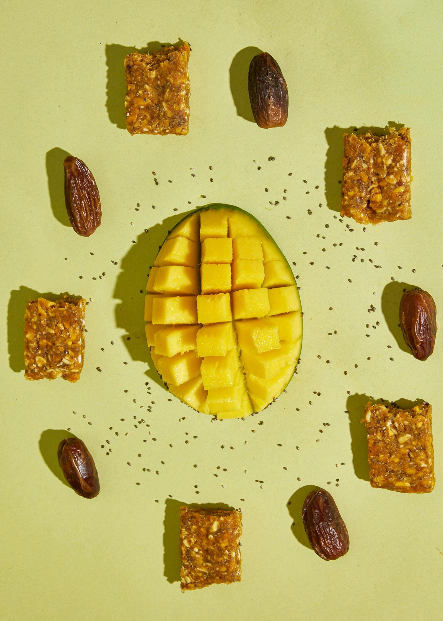 Barretta raw al mango e chia | 20 x 50 g 5/7