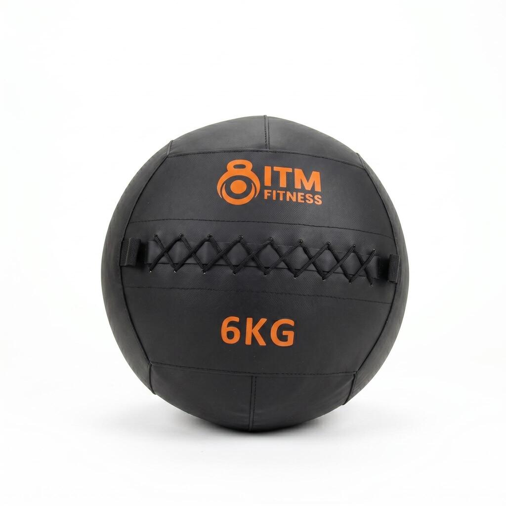 ITM Fitness 6kg Wall Ball Medicine Ball 36 cm
