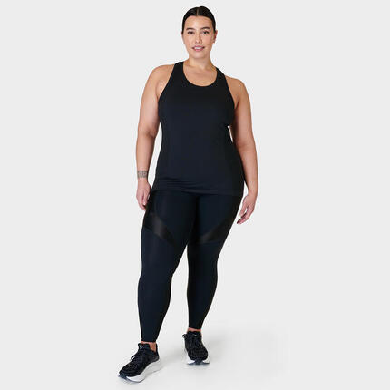 SWEATY BETTY Athlete Seamless Workout Tank Top OCEAANBLAUW S