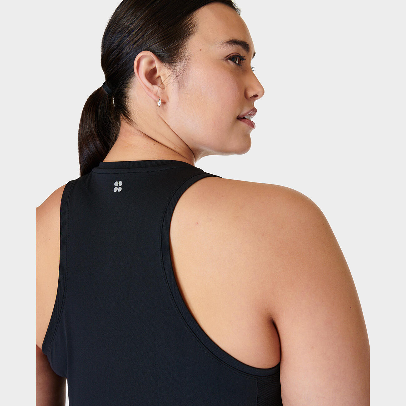 SWEATY BETTY Athlete Seamless Workout Tank Top  ZWART XS 4/6