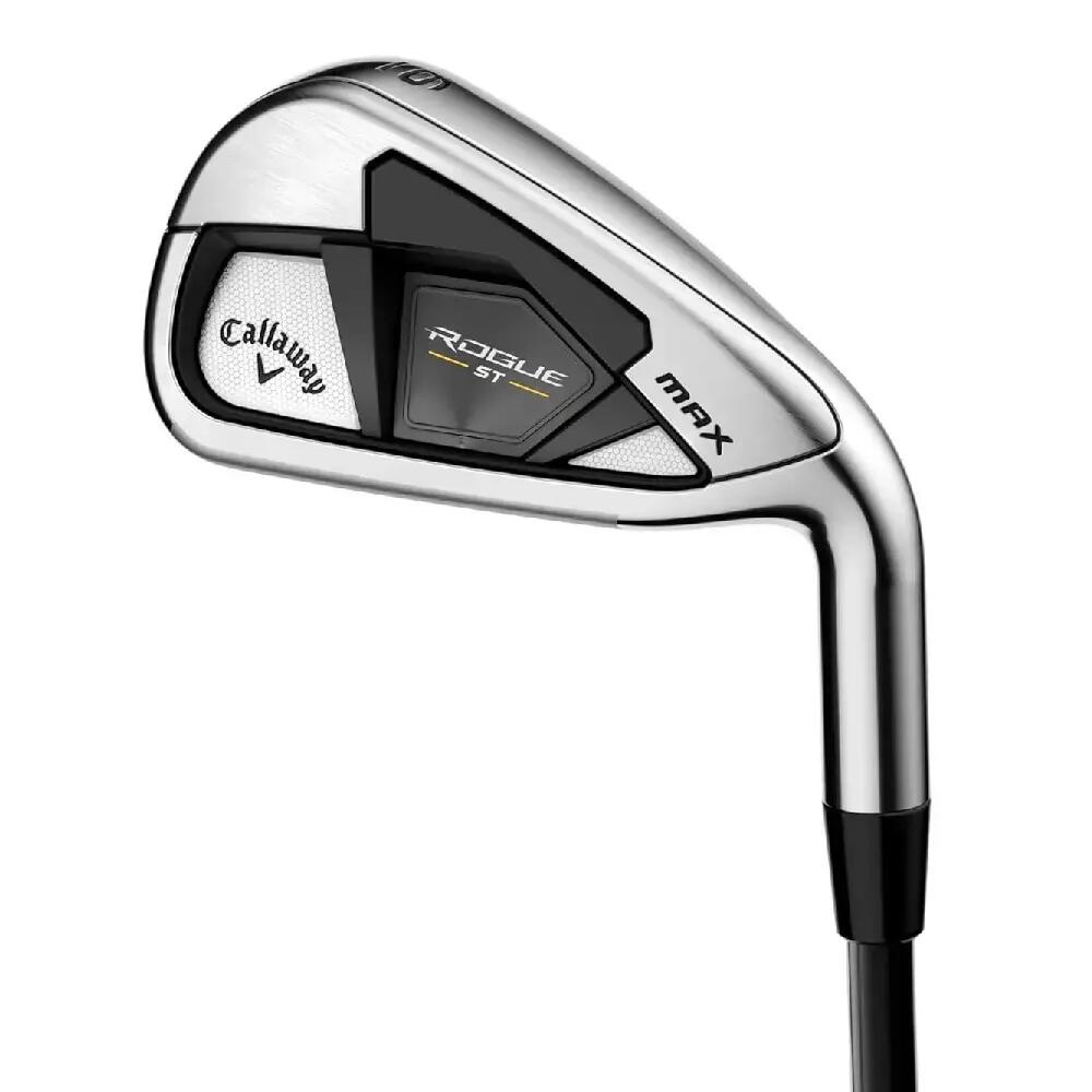 Set of 6 Callaway Golf Rogue ST Max 24 graphite regular irons