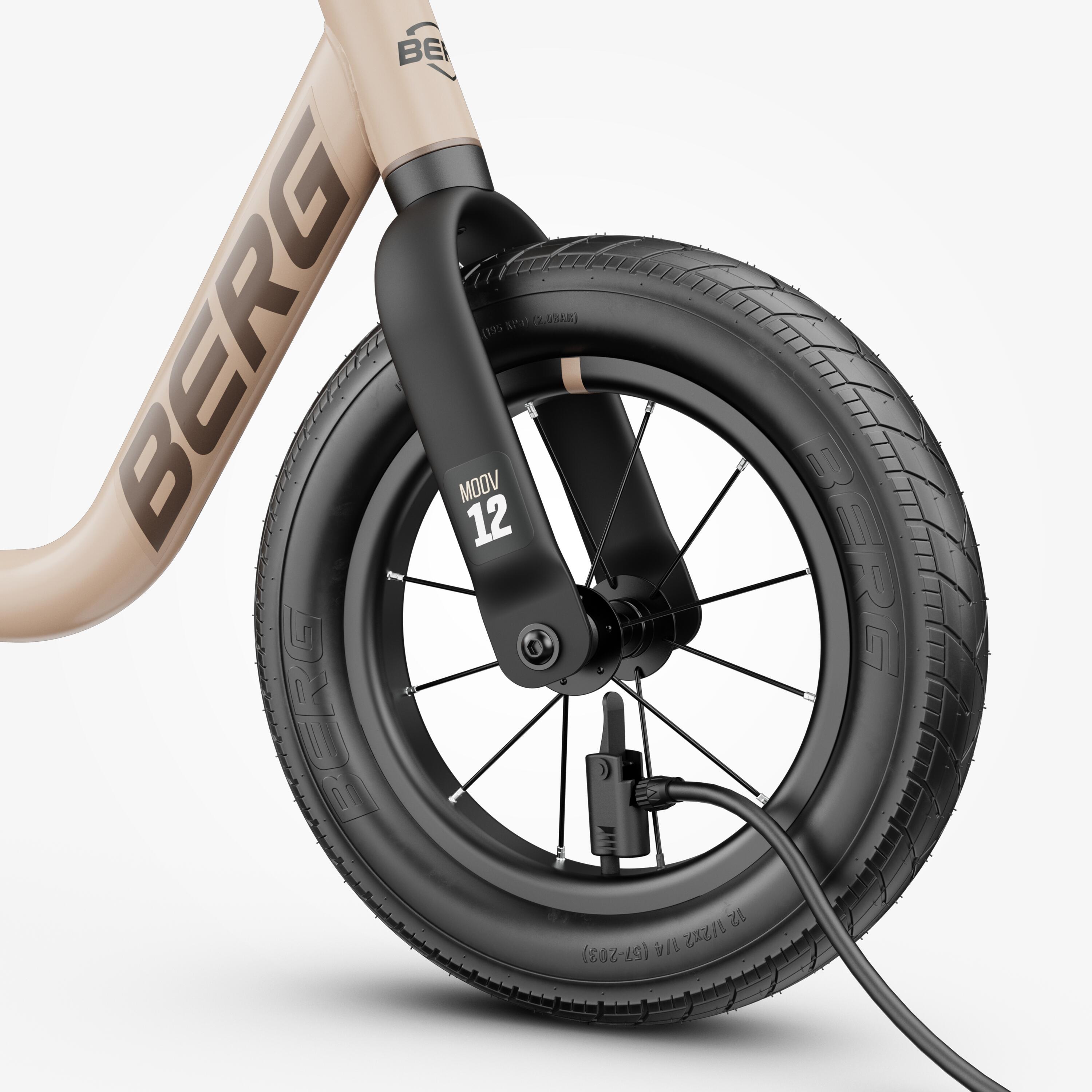 Bici senza Pedali per Bambini, 2,5+ Anni, MOOV 12 Beige Sabbia 4/7
