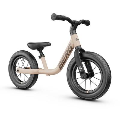 Loopfiets voor kinderen, 2,5+ jaar, 12 inch, moov 12 zand beige