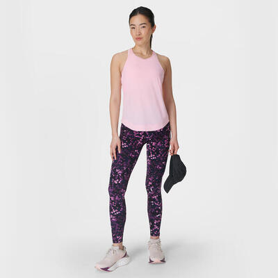 Sweaty betty breathe easy run tank top diepgroen xs