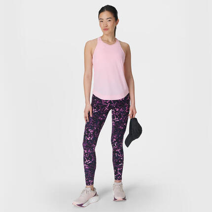 SWEATY BETTY Breathe Easy Run Tank Top LICHTBLAUW L