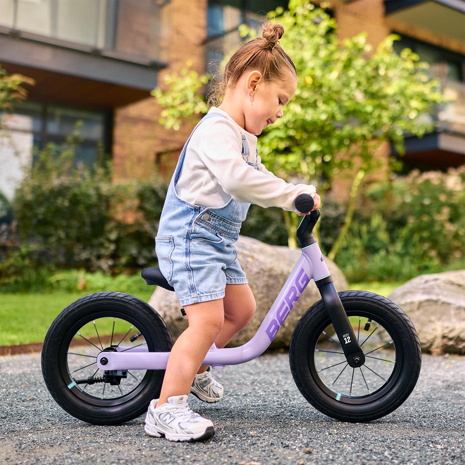 Bici senza Pedali per Bambini, 2,5+ Anni, MOOV 12 Lavanda 3/7