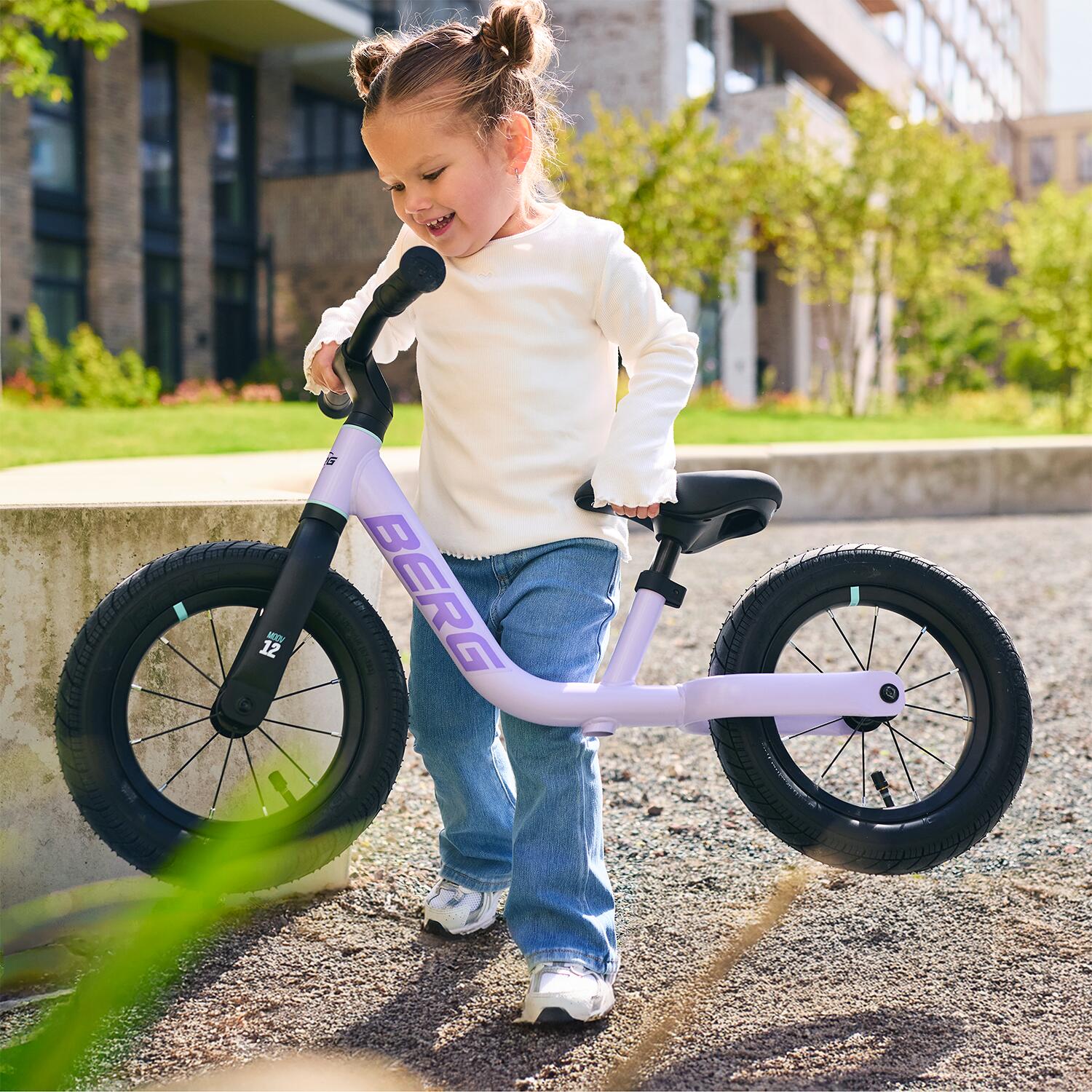 Bici senza Pedali per Bambini, 2,5+ Anni, MOOV 12 Lavanda 5/7