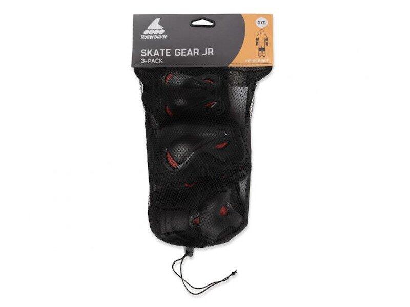 Skate Gear Jnr 3 Pack - Black/Red 5/5