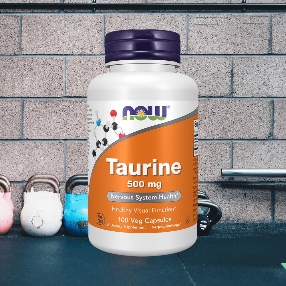 Now Foods Taurine 500mg (100 vcaps) Unflavoured 2/3
