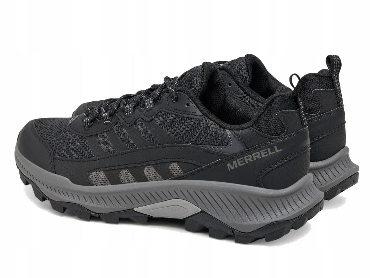 Buty Męskie Merrell Speed Trekkingi Czarne Sportowe W Góry 5/7