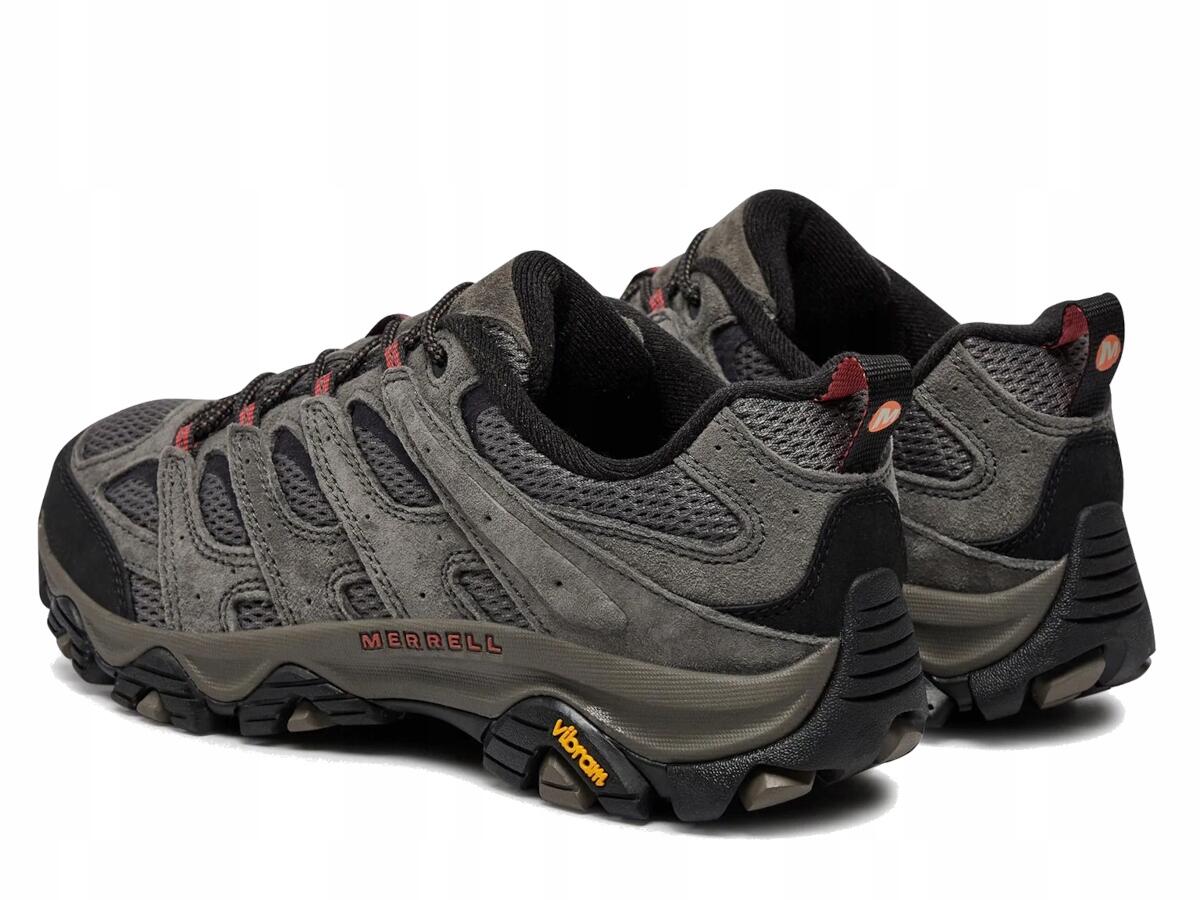 Buty Męskie Merrell Moab Trekkingi Skórzane Vibram Sportowe 5/7