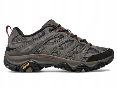 Buty Męskie Merrell Moab Trekkingi Skórzane Vibram Sportowe