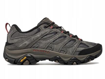 Buty Męskie Merrell Moab Trekkingi Skórzane Vibram Sportowe