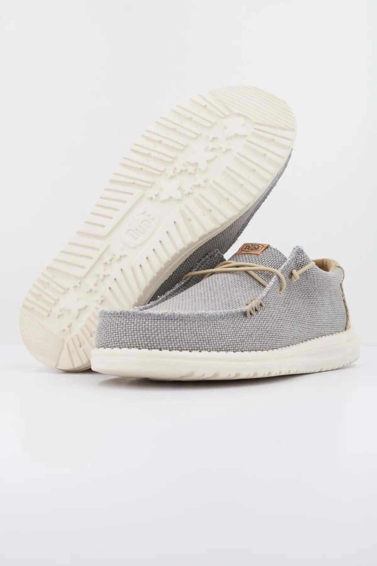 Sneakers Hey Dude Modell Wally Braided Farbe Grau 5/6