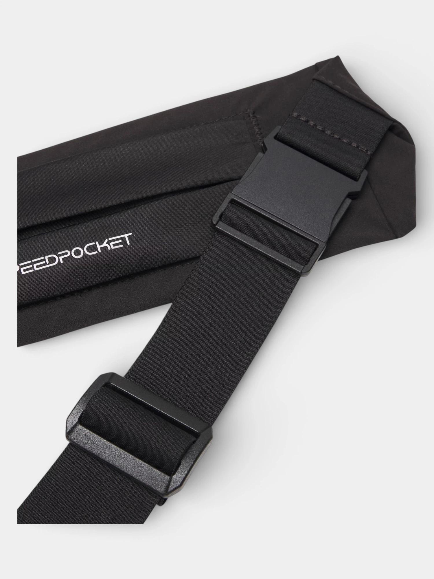 SASZETKA PAS DO BIEGANIA CZARNY UNDER ARMOUR UA VELOCITI RUN BELT UNISEX 4/6