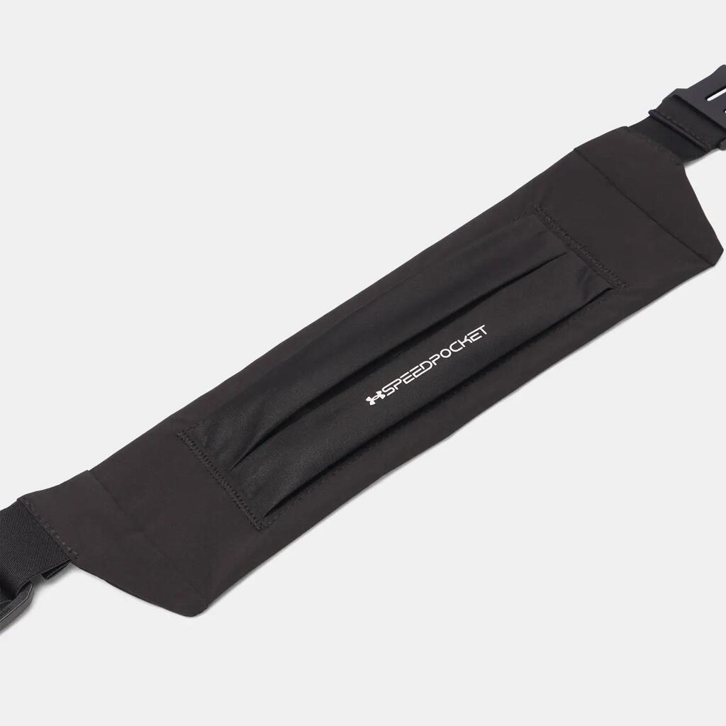Unisex Adult Flex Running Belt (Black/Reflective) One Size