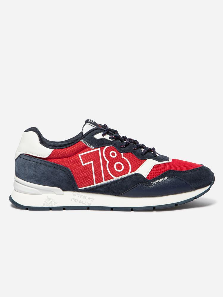 Chaussures de running homme DJONBOT Rouge / Navy 5/5