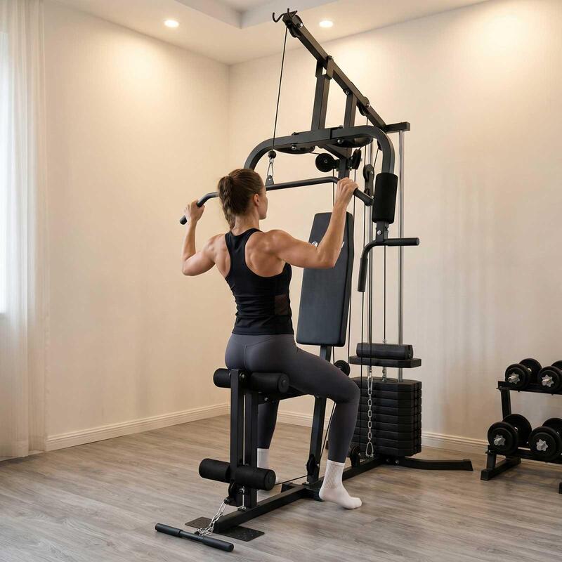 Aparat multifunctional fitness Orion Core L100 cu 45kg greutati pentru uz casnic