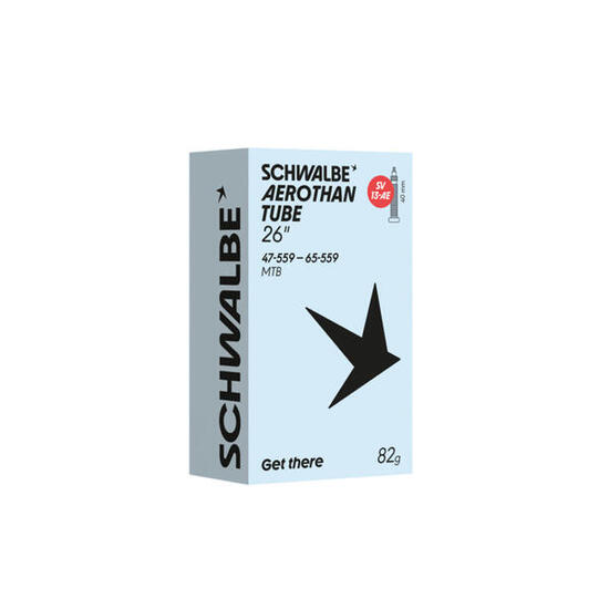 Schwalbe Aerothan Schlauch 26" mit Aluminiumventil