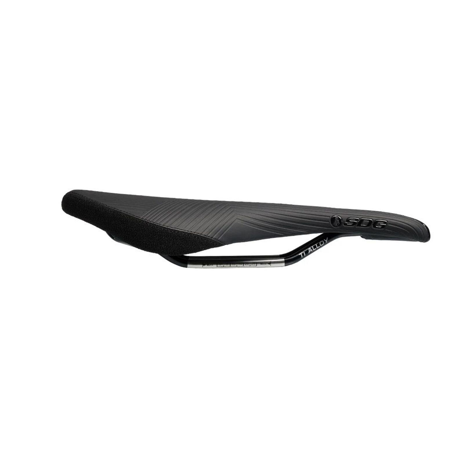 SDG Duster MTN P Sattel, Ti-Alloy 7x7mm, black/black 2/2