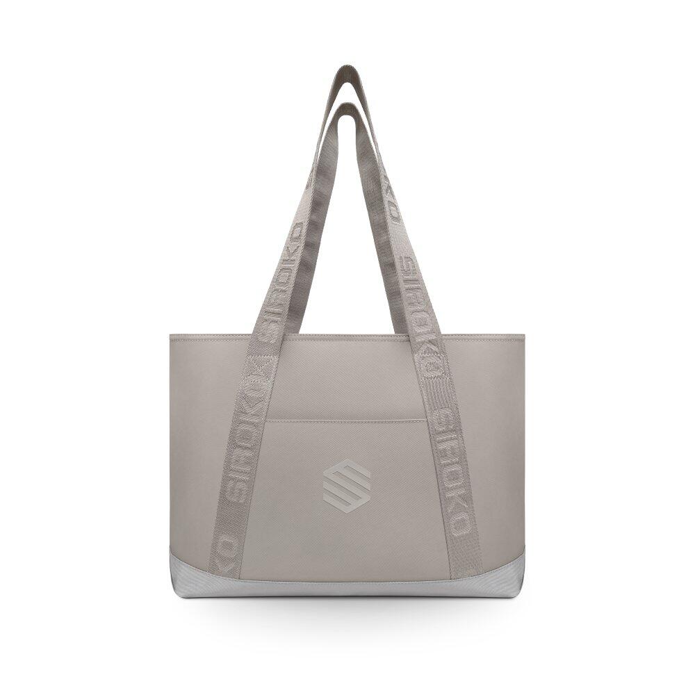 Tote bag de sport et voyage Fitness Homme et Femme Bootcamp Light Gray Gris 2/6