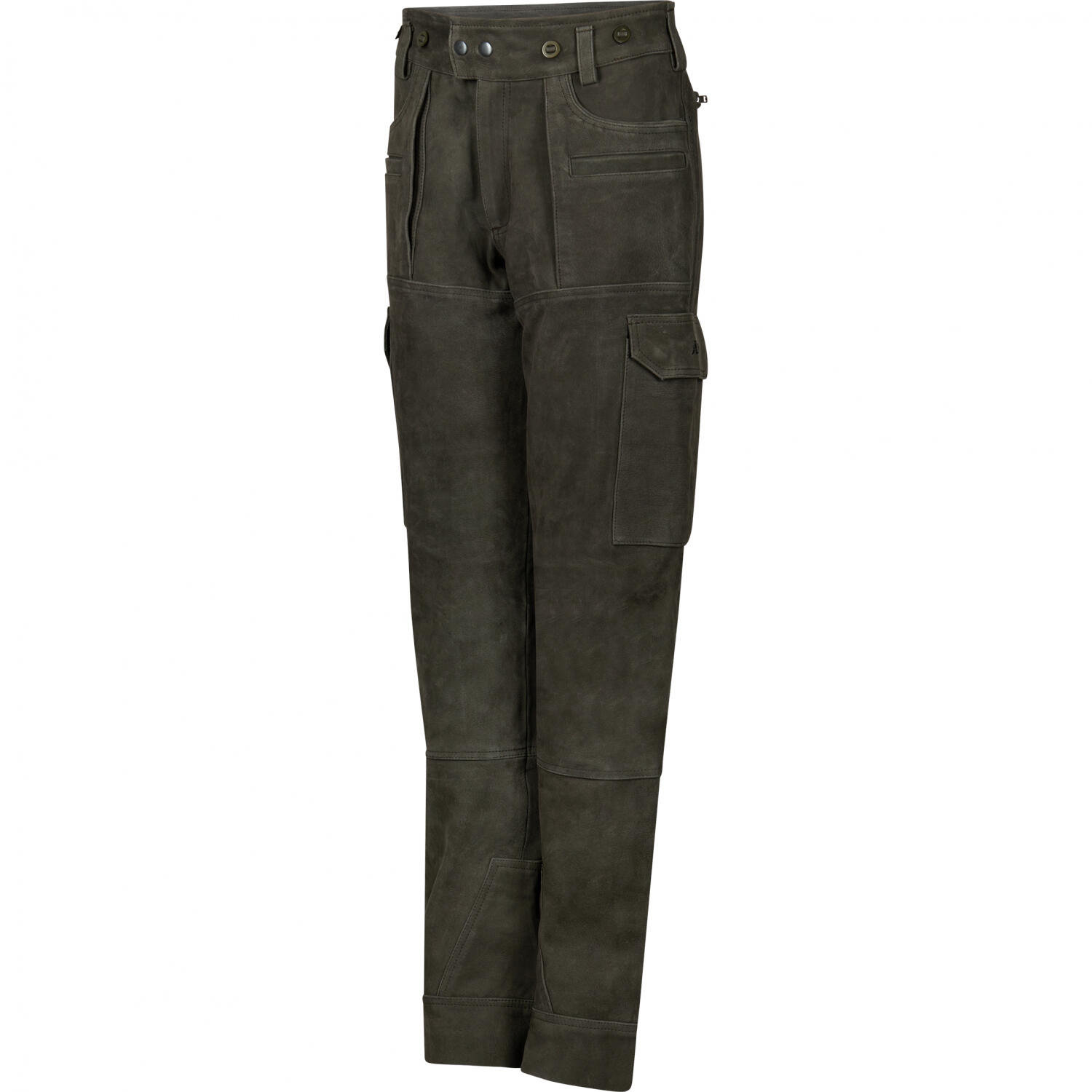 il Lago Sie Lederhose Aurelia Damen (Oliv) Größe 48 2/4