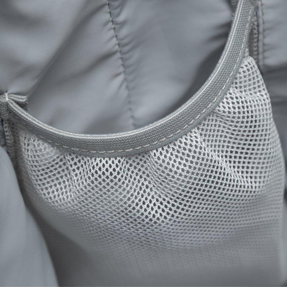 Tote bag de sport et voyage Fitness Homme et Femme Bootcamp Light Gray Gris 6/6
