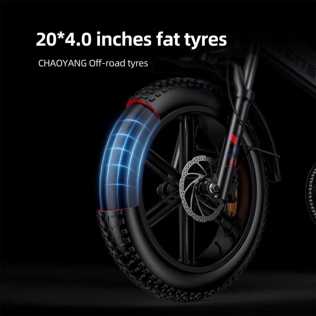 Bicicleta eléctrica plegable con suspensión completa ENGWE Engine X de 250 W 2/5