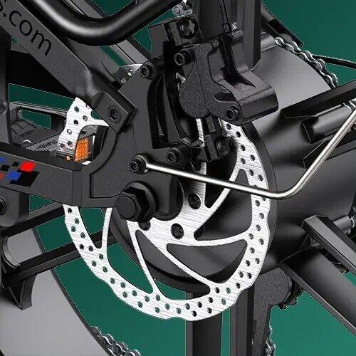 Bicicleta eléctrica plegable ENGWE ENGINE PRO 2.0 con batería de 52 V y 16 Ah 5/6