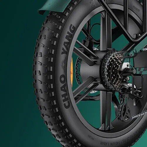 Bicicleta eléctrica plegable ENGWE ENGINE PRO 2.0 con batería de 52 V y 16 Ah 6/6