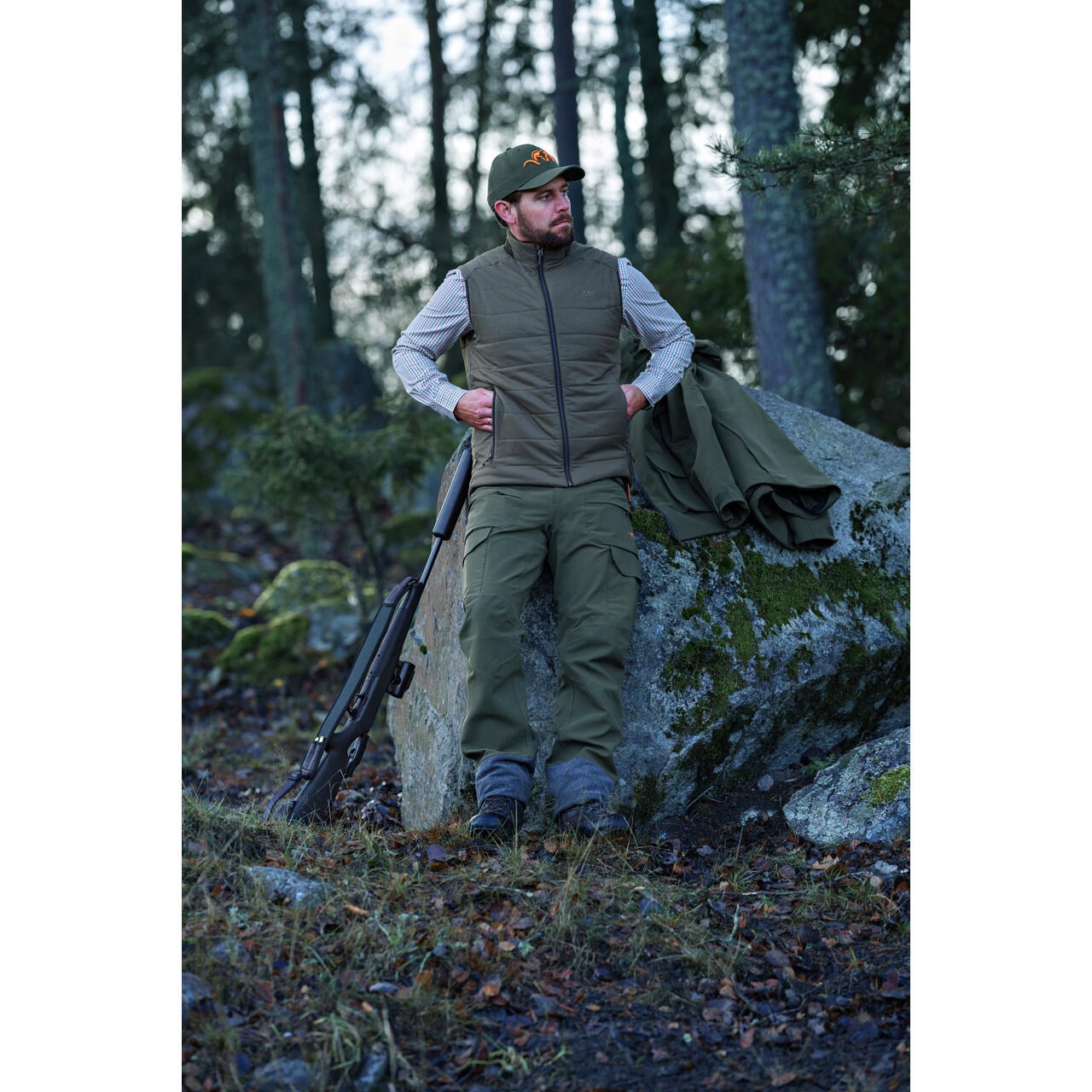 Blaser Insulation Jacke Ian Herren (Teak) Größe S 5/5