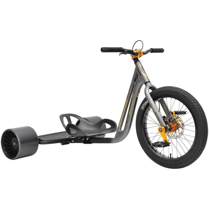 Syndicate 4 Drift Trike, 20" wiel, grijs en zwart