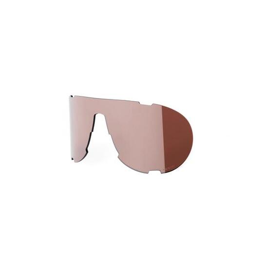 100% Westcraft - HiPER Mirror Replacement Lens - Shield Crimson Silver