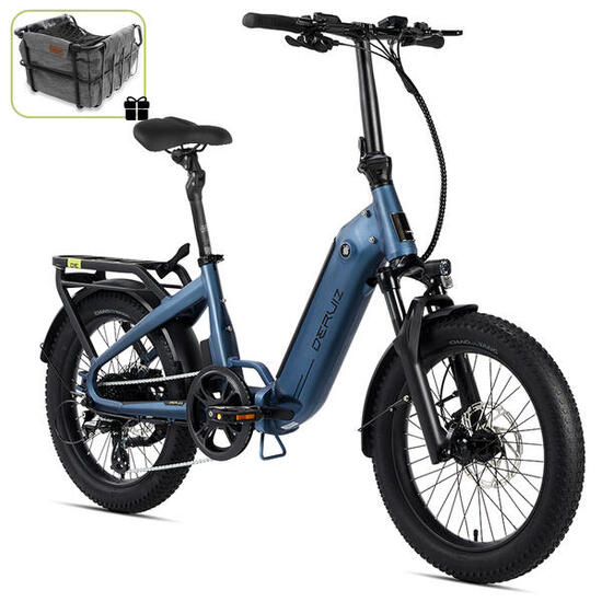 Peridot Vélo Électrique Pliant 20" 250W Couple 500Wh 143 km