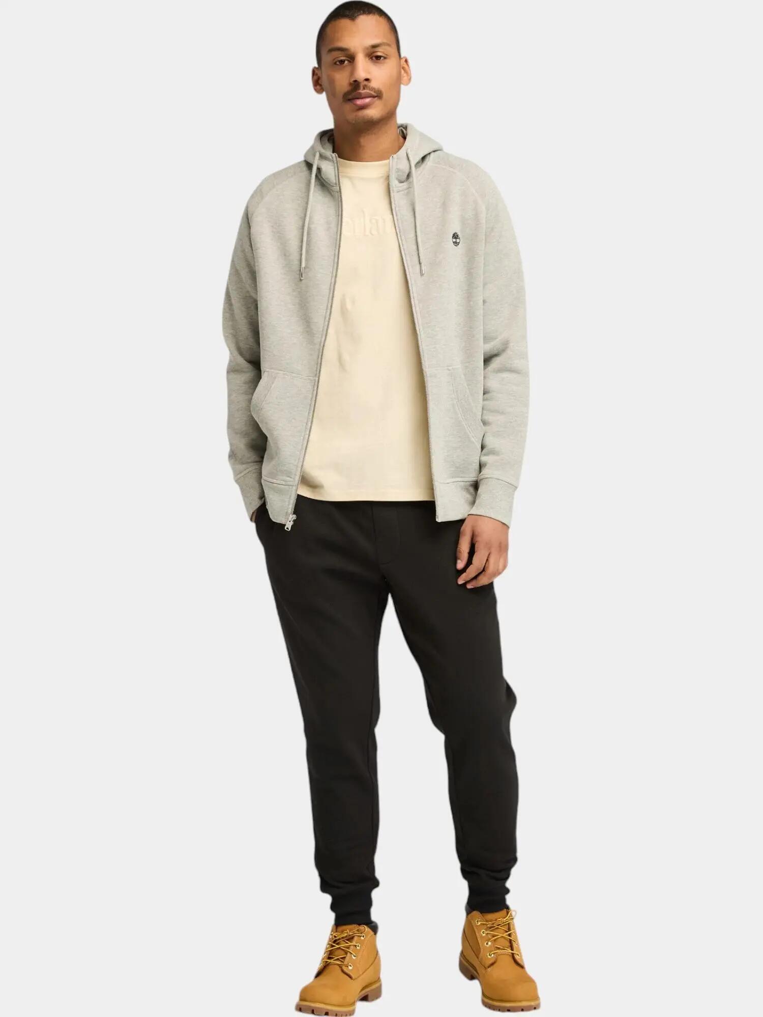 Hoodie Heren Brushed Back FZ 3/6