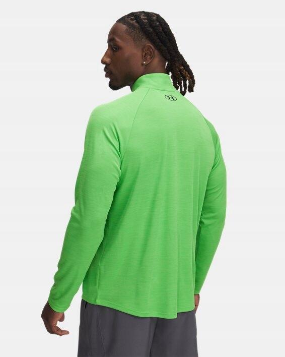 Koszulka Treningowa Męska Under Armour Szybkoschnąca Lekka UA Tech Zip 2/5