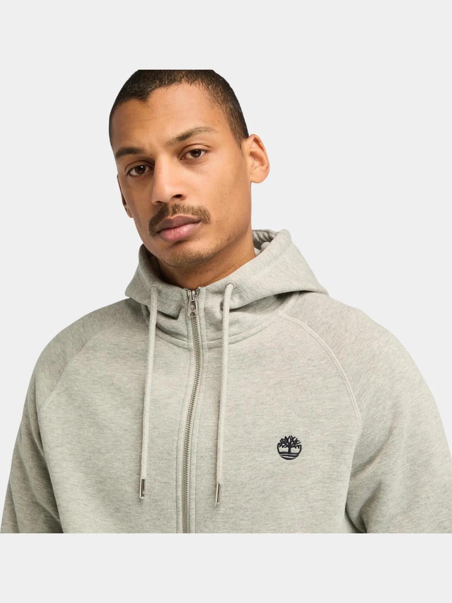 Hoodie Heren Brushed Back FZ 4/6