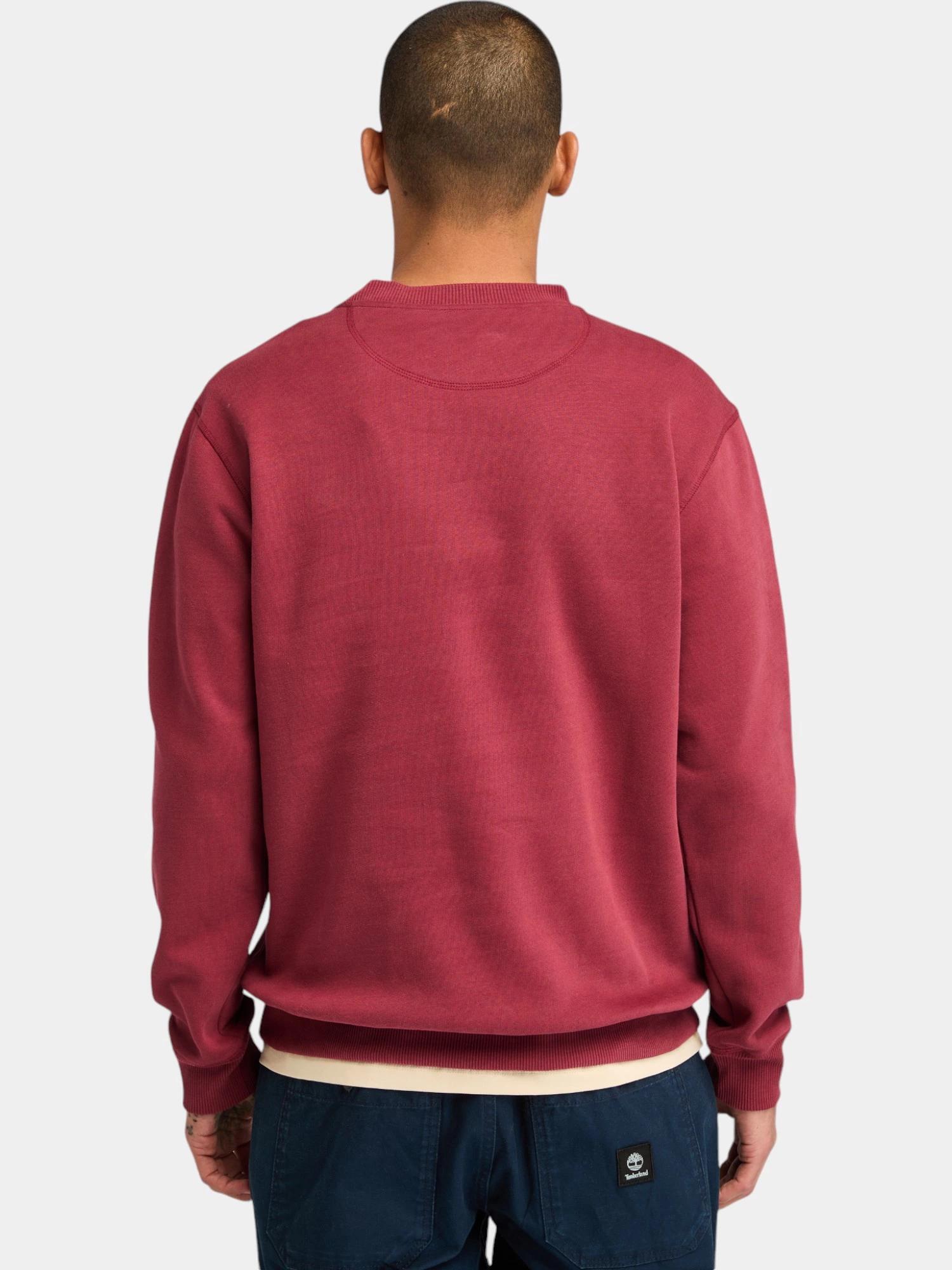 Maglione Uomo Embroidery Logo Brush Back Crew 2/6