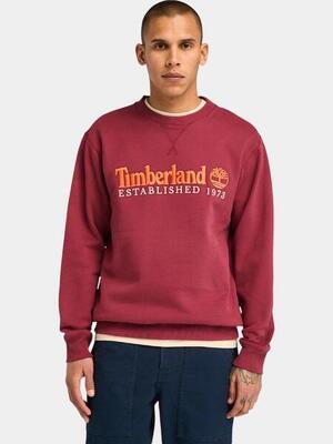 Trui heren embroidery logo brush back crew