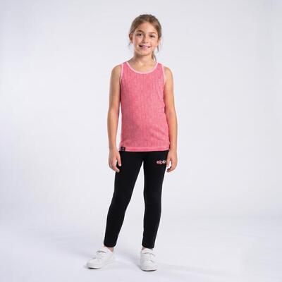 Completino da bambina in cotone con canotta e leggins Liva