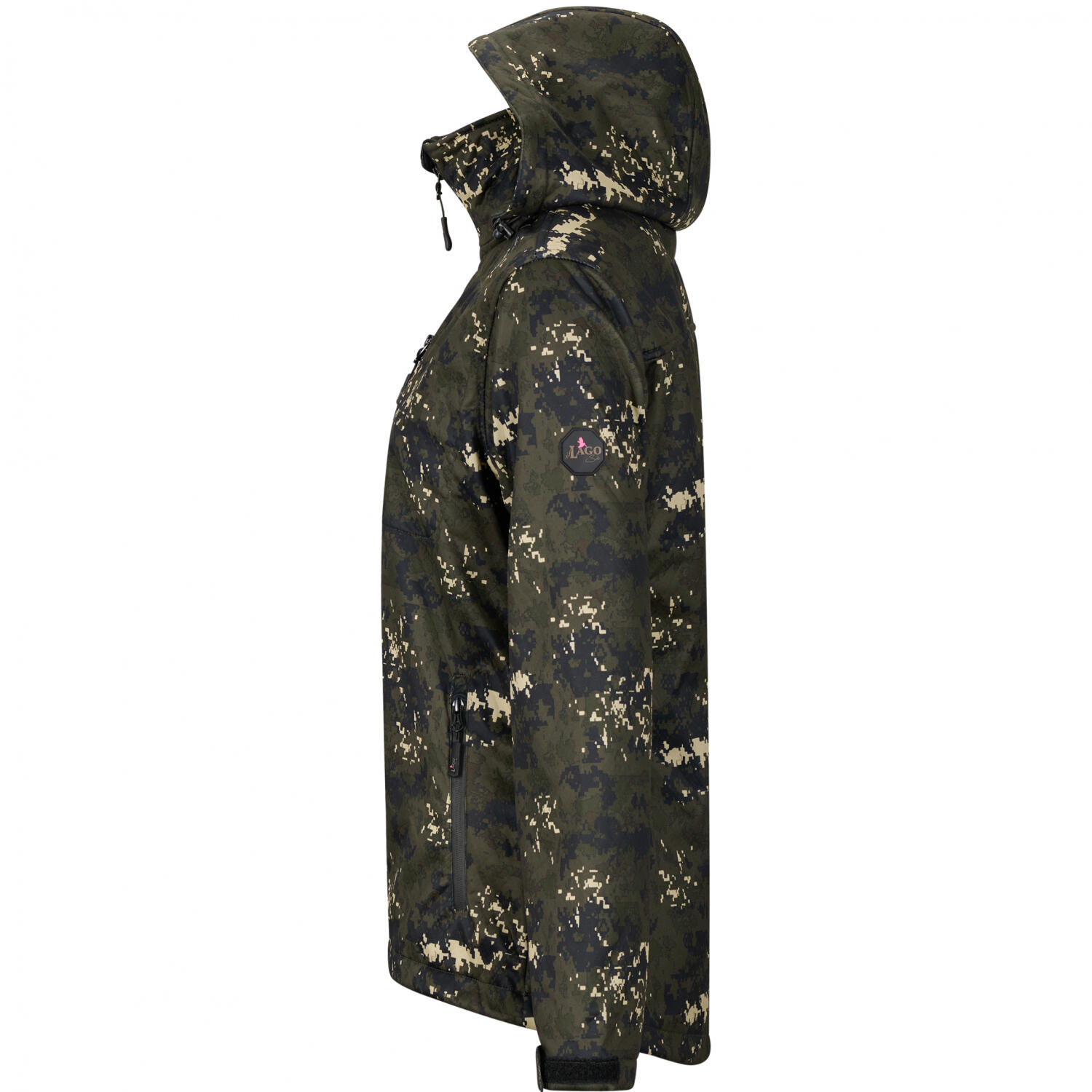 il Lago Sie Funktionsjacke Shawk Damen (phantomX) Größe S 3/4
