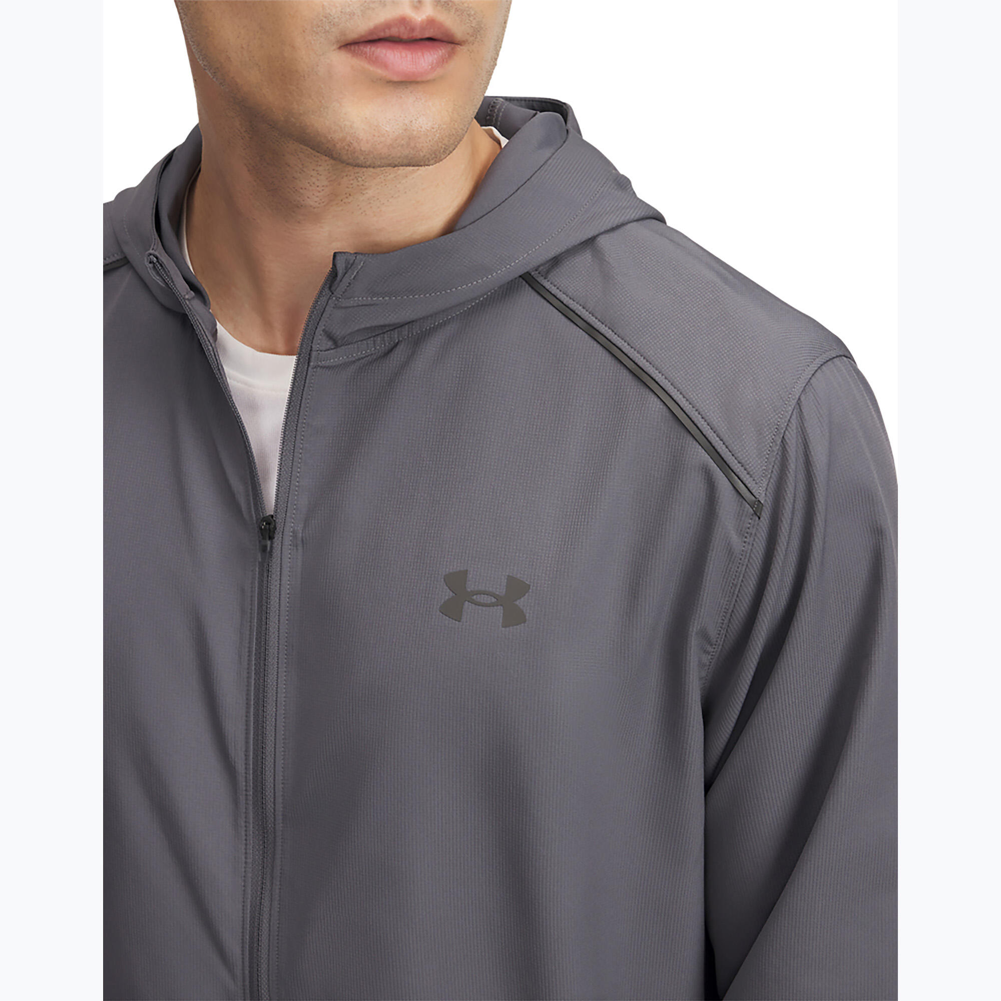 Kurtka do biegania męska Under Armour Storm Run Hooded 3/4