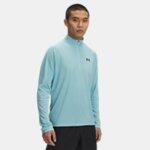 Koszulka Treningowa Męska Under Armour Szybkoschnąca Lekka UA Tech Zip 5/5