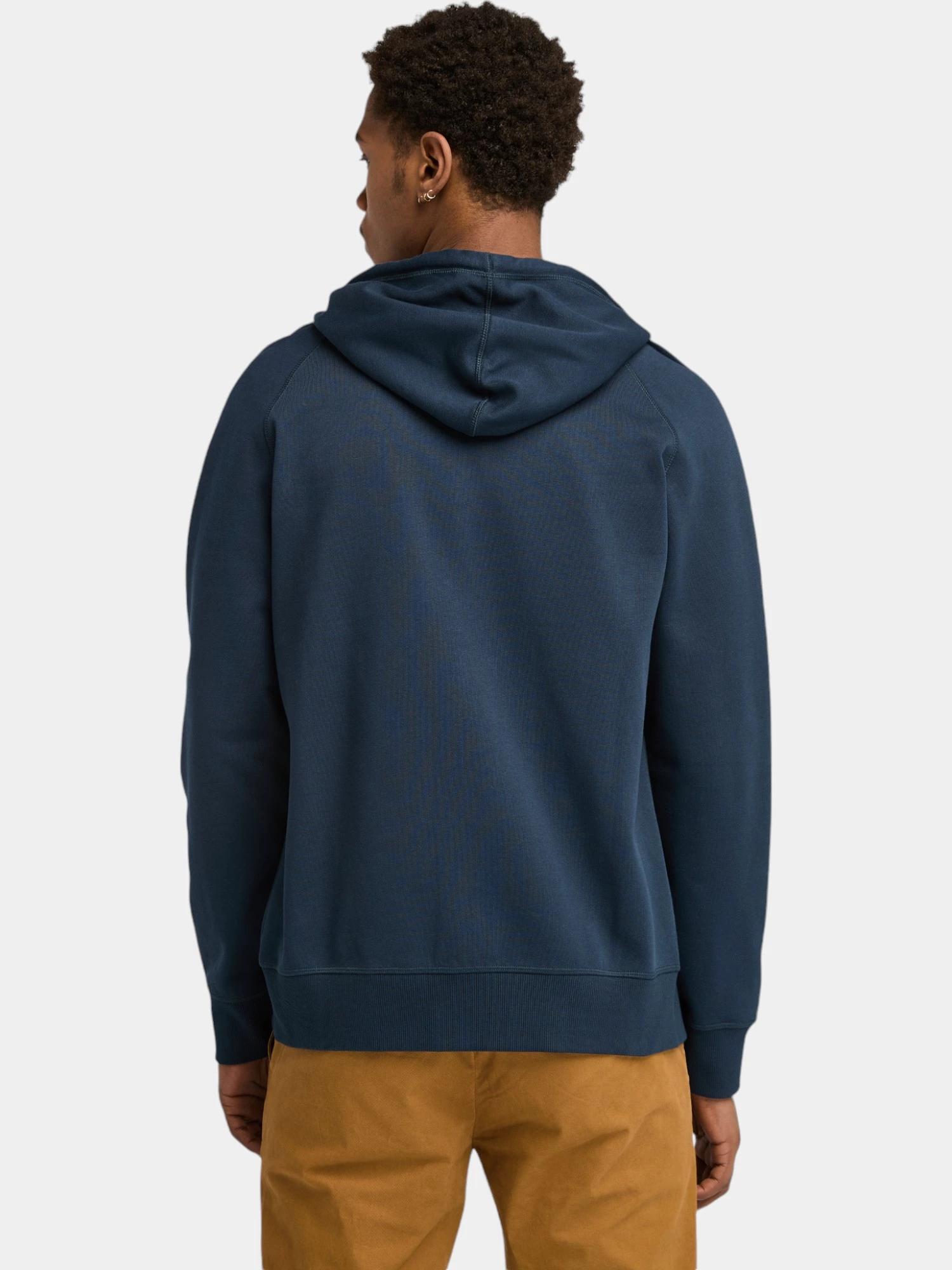 Hoodie Heren Brushed Back FZ 2/6