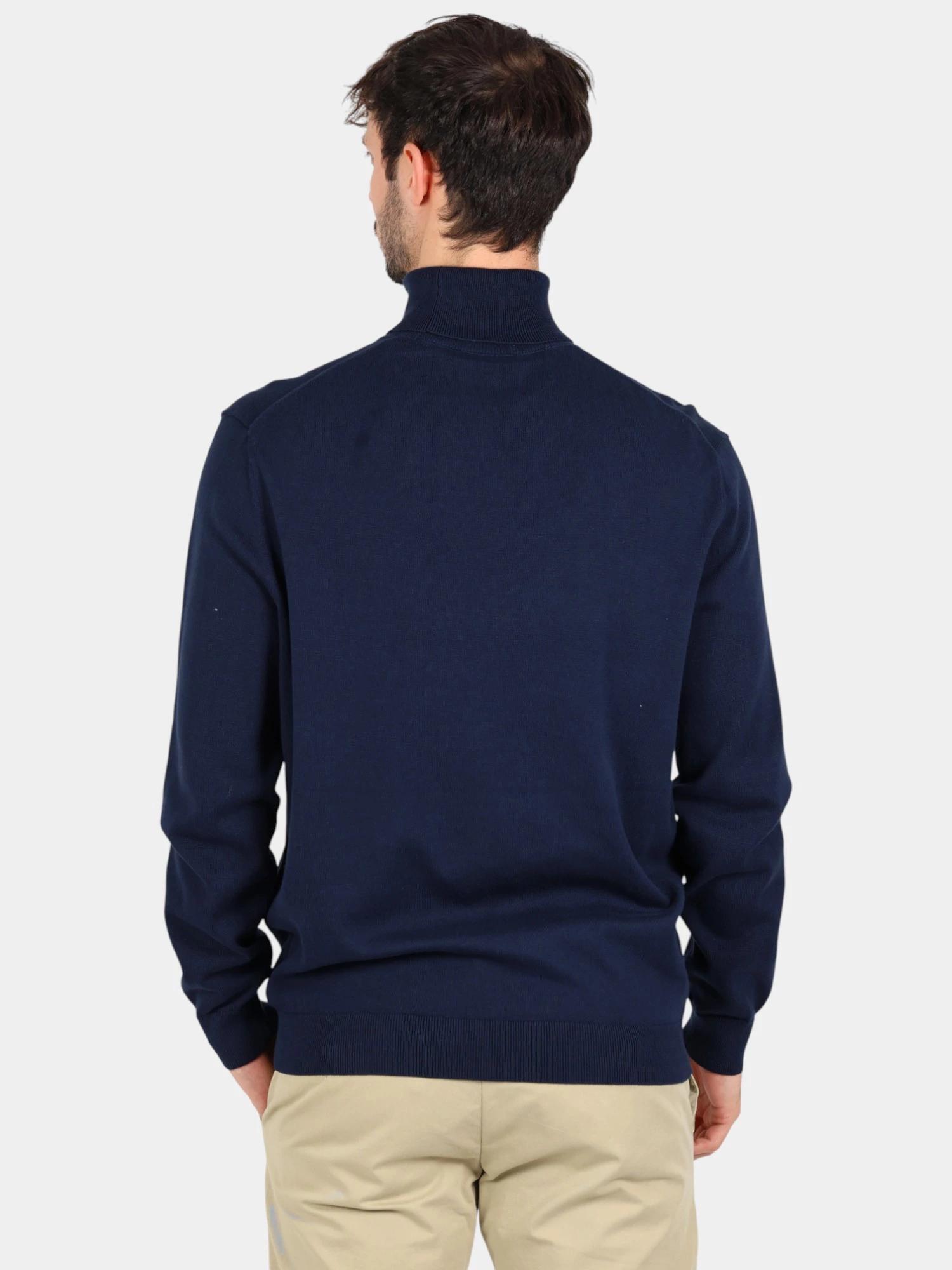 Pull Homme Turtle Neck Cotton Sweater 3/5