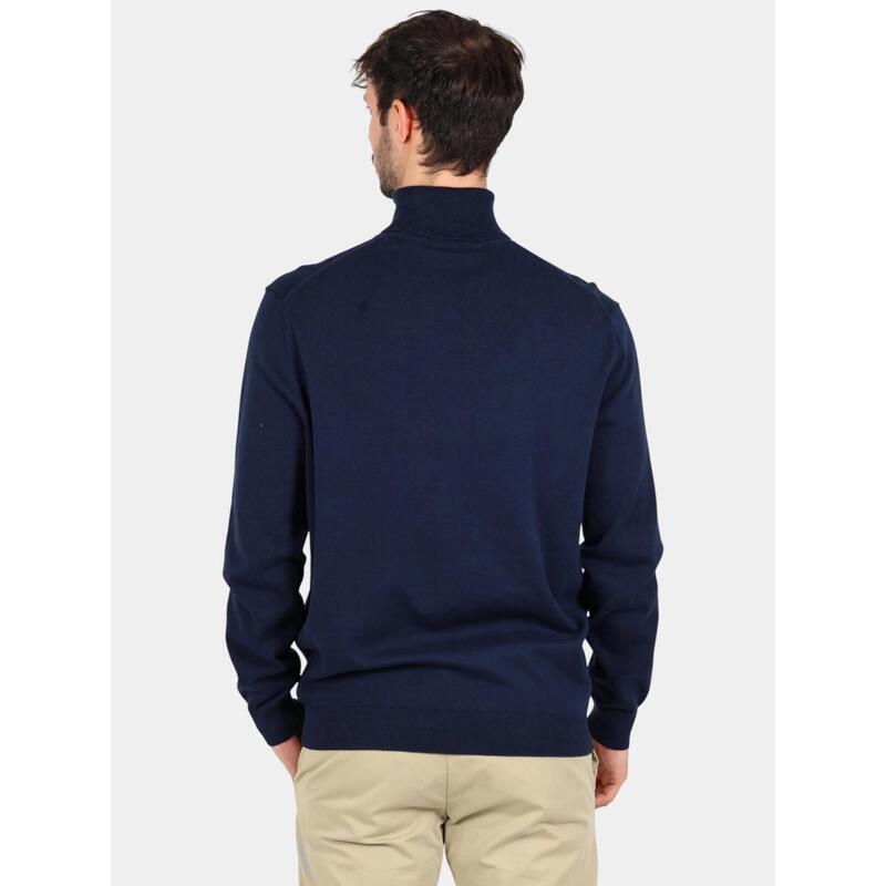 Pulover tricotat Turtle Neck Cotton Sweater barbati