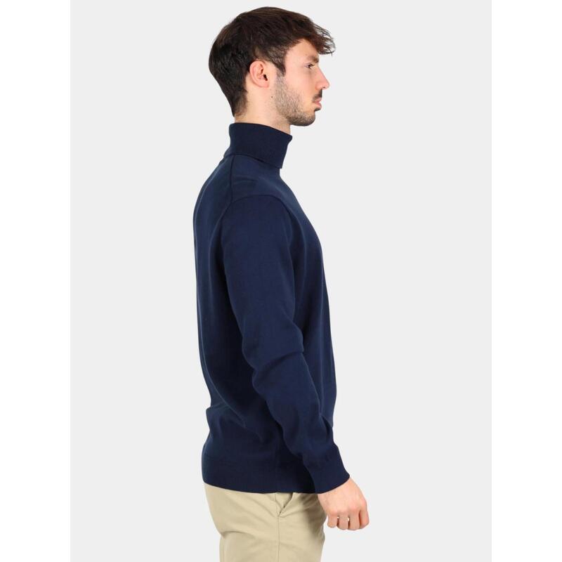 Pulover tricotat Turtle Neck Cotton Sweater barbati