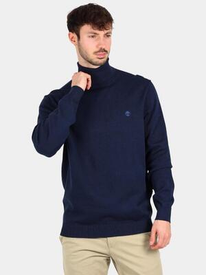Gebreide trui heren turtle neck cotton sweater