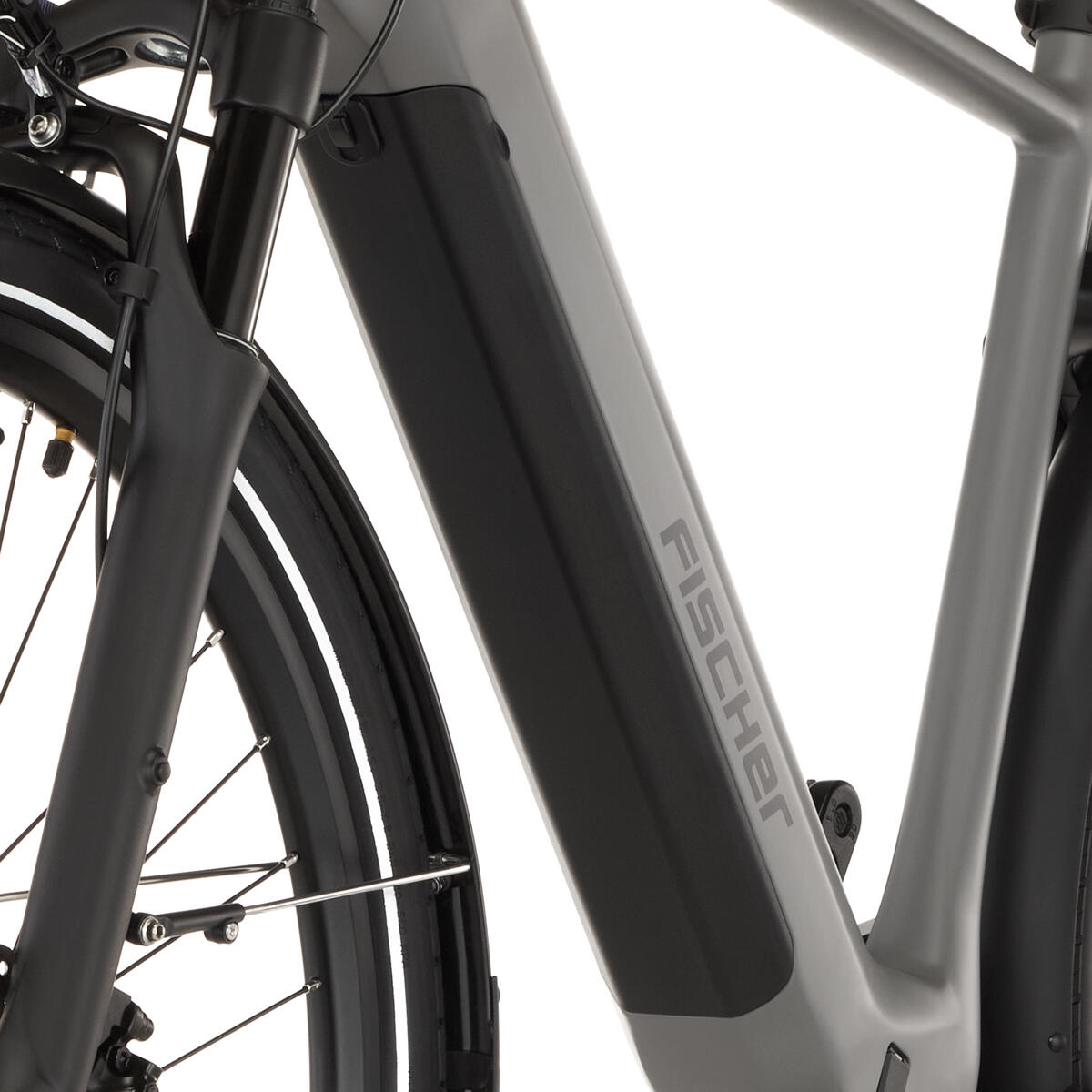 FISCHER Trekking E-Bike VIATOR MOVE 01 grau, 28 Zoll, RH 52 cm, 474 Wh 5/7
